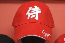 画像2: Baseball Cap  [SAMURAI -Red-] (2)
