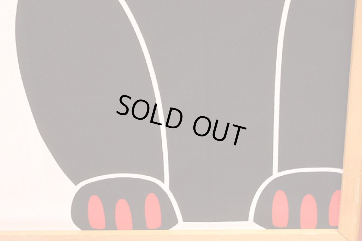 画像4: 猫手拭　「黒猫」 -Japanese towel - Black cat  (4)