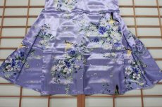 画像6: 日本着物　【木蓮　パープル】Long Length　 Japanese Kimono (Magnolia, Purple) Long length (6)