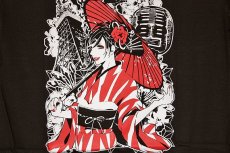 画像2: 黒Ｔシャツ　「トーキョーガール」　 Black T-shirt (Tokyo girl) (2)