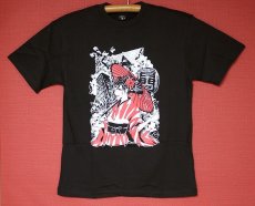 画像1: 黒Ｔシャツ　「トーキョーガール」　 Black T-shirt (Tokyo girl) (1)